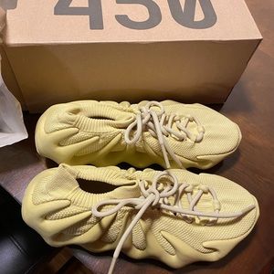Yeezy 450 sneakers size 8 Sulfur Mens Brand New (no tags) Womens